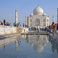 Buy canvas prints of Taj Mahal by Arterra 