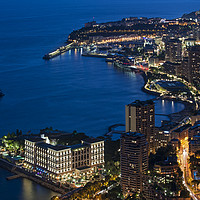 Buy canvas prints of Monte Carlo at Night by Arterra 