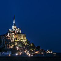 Buy canvas prints of Le Mont Saint-Michel, Lower Normandy, France by Arterra 