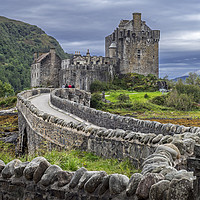 Buy canvas prints of Eilean Donan Castle, Scotland by Arterra 