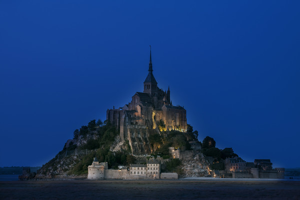 Mont Saint-Michel at Night Picture Board by Arterra 