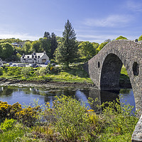 Buy canvas prints of Clachan Bridge, Scotland by Arterra 
