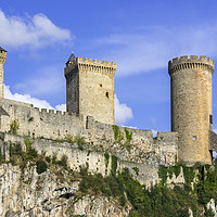Buy canvas prints of Château de Foix, France by Arterra 