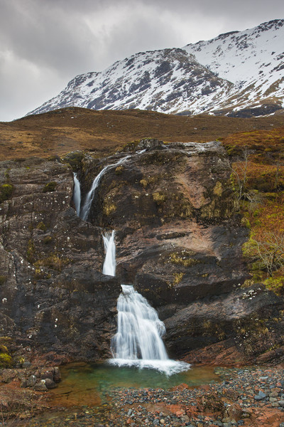 Meeting of Three Waters, Glen Coe, Scotland Picture Board by Arterra 