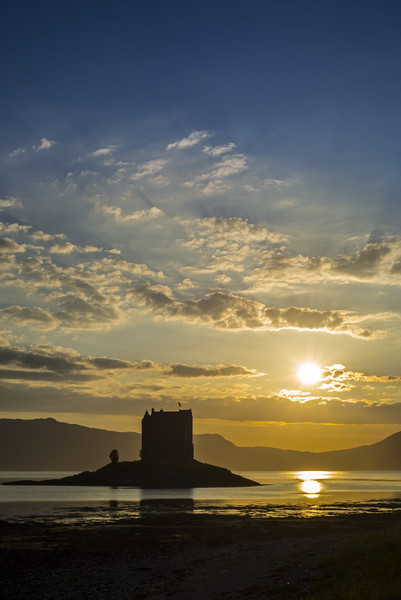 Castle Stalker at Port Appin, Scotland Picture Board by Arterra 