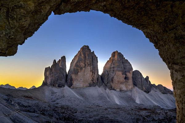 Tre Cime Di Lavaredo, Dolomites Picture Board by Arterra 