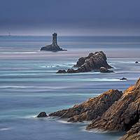 Buy canvas prints of Lighthouse La Vieille, Brittany by Arterra 