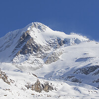 Buy canvas prints of Gran Paradiso Mountain in Winter by Arterra 