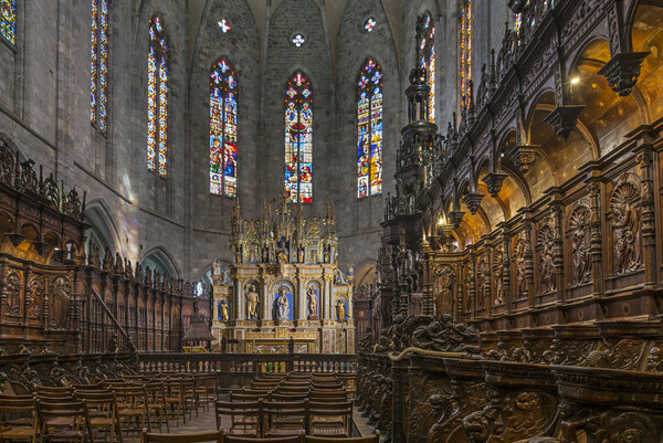 Cathédrale Notre-Dame de Saint-Bertrand-de-Comminges Picture Board by Arterra 