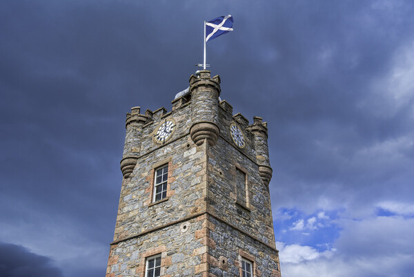 Dufftown Clock Tower, Scotland Picture Board by Arterra 