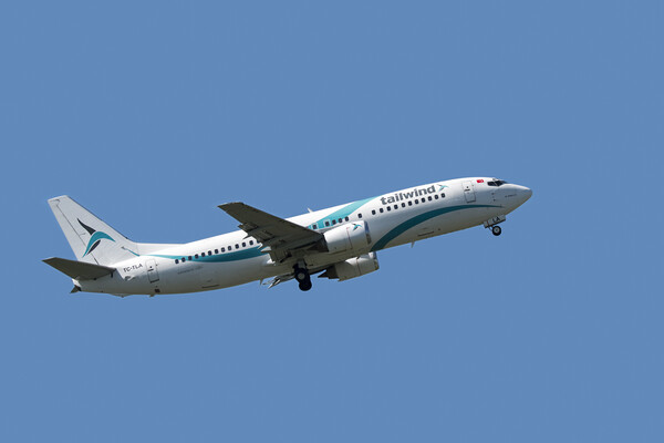 Tailwind Airlines Boeing 737-4Q8 Picture Board by Arterra 