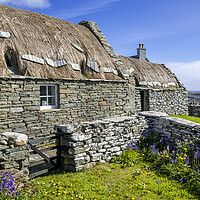 Buy canvas prints of Croft House Museum at Boddam, Shetland by Arterra 