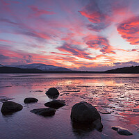Buy canvas prints of Loch Morlich at Sunset, Cairngorms National Park,  by Arterra 