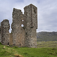 Buy canvas prints of Ardvreck Castle in the Scottish Highlands by Arterra 