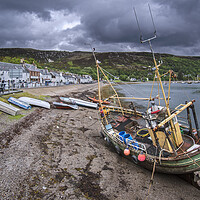 Buy canvas prints of Ullapool Harbour, Scotland by Arterra 