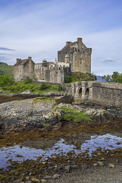 Eilean Donan Castle in the Scottish Highlands Picture Board by Arterra 