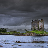Buy canvas prints of Castle Stalker, Scotland by Arterra 