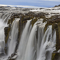 Buy canvas prints of Selfoss Waterfall, Iceland by Arterra 