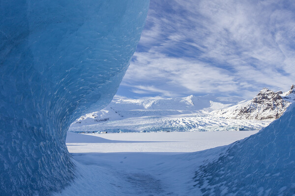 Fjallsarlon Glacier Lagoon, Iceland Picture Board by Arterra 