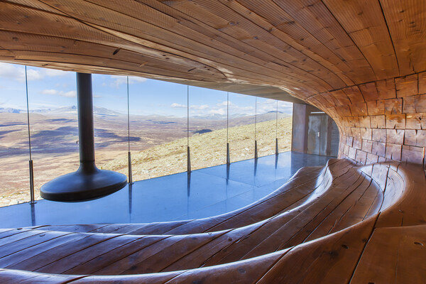 Snohetta Viewing Pavilion, Dovre, Norway Picture Board by Arterra 