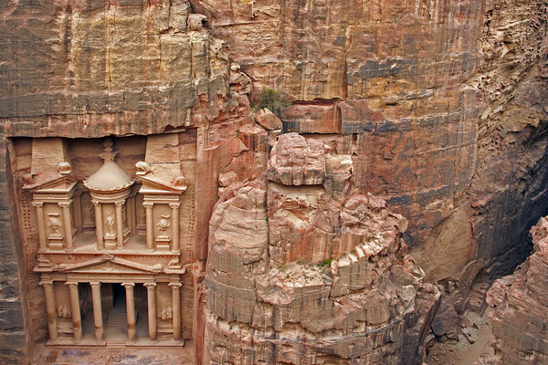 Al Khazneh in the Ancient City Petra, Jordan Picture Board by Arterra 