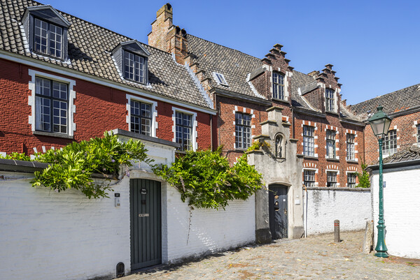 Beguinage O.L.V. Ter Hooyen in Ghent, Belgium Picture Board by Arterra 