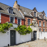 Buy canvas prints of Beguinage O.L.V. Ter Hooyen in Ghent, Belgium by Arterra 