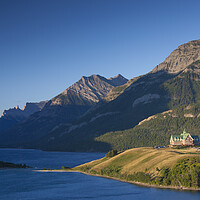 Buy canvas prints of Upper Waterton Lake in Alberta, Canada by Arterra 