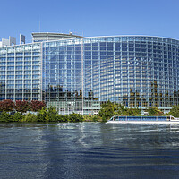 Buy canvas prints of European Parliament at Strasbourg, France by Arterra 