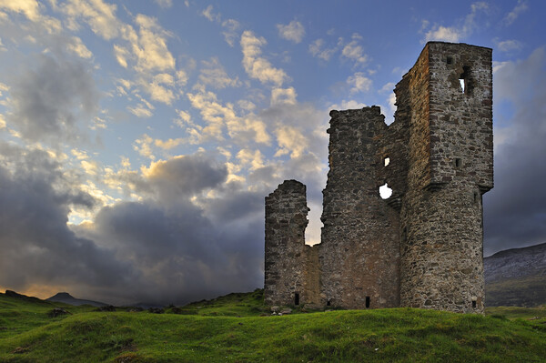 Ardvreck Castle Ruin in Scotland Picture Board by Arterra 