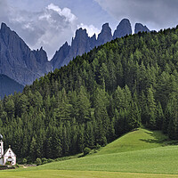 Buy canvas prints of Val di Funes in Tyrol, Dolomites by Arterra 