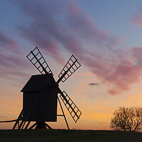 Buy canvas prints of Windmill at Sunset by Arterra 
