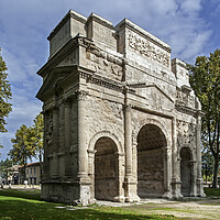 Buy canvas prints of Arc de triomphe at Orange in the Vaucluse, France by Arterra 