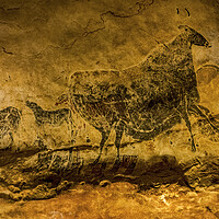 Buy canvas prints of Lascaux Cave Art by Arterra 