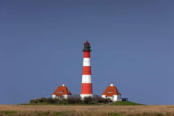 Lighthouse Westerheversand Picture Board by Arterra 