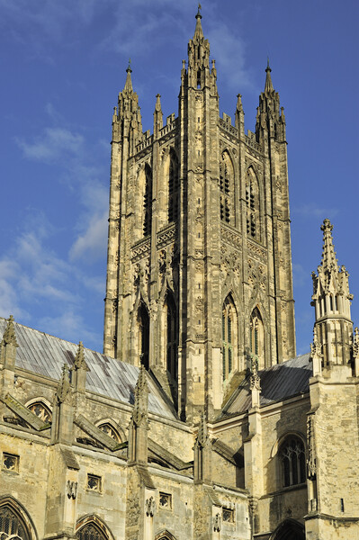 Bell Harry Tower of Canterbury Cathedral, Kent Picture Board by Arterra 