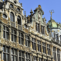 Buy canvas prints of Guildhalls at the Grand Place, Brussels by Arterra 