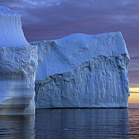 Buy canvas prints of Icebergs in Greenland by Arterra 