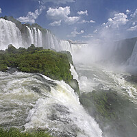 Buy canvas prints of Iguazu Falls, Argentina by Arterra 