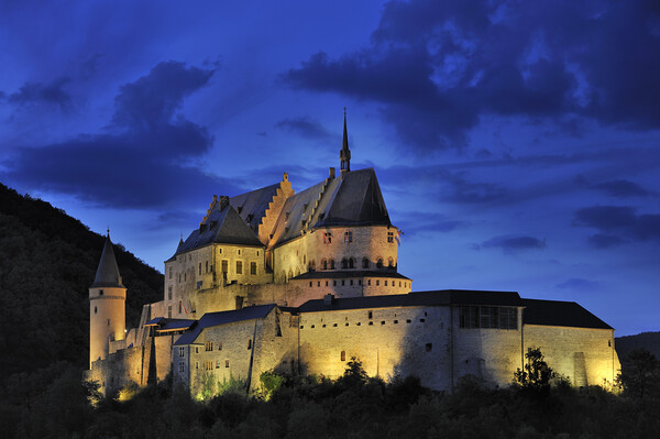 Vianden Castle, Luxembourg Picture Board by Arterra 