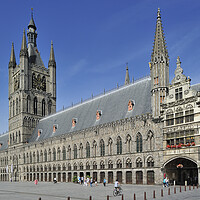 Buy canvas prints of Cloth Hall and Belfry at Ypres, Belgium by Arterra 
