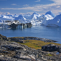 Buy canvas prints of Kangia Icefjord, Greenland by Arterra 