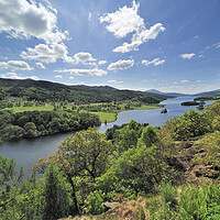 Buy canvas prints of Queen´s View over Loch Tummel, Pitlochry by Arterra 