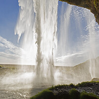 Buy canvas prints of Seljalandsfoss Waterfall, Iceland by Arterra 