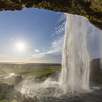 Buy canvas prints of Seljalandsfoss Waterfall, South Iceland by Arterra 