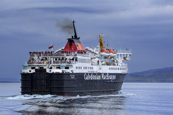 Caledonian MacBrayne Ferry Picture Board by Arterra 