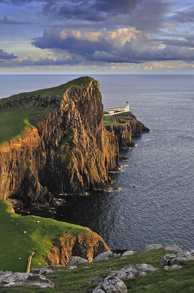 Neist Point at Sunset, Isle of Skye Picture Board by Arterra 