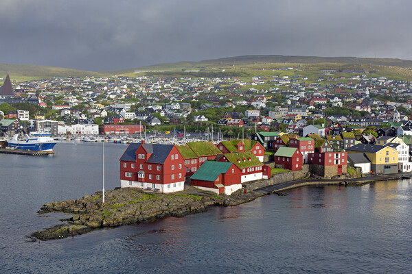 Torshavn, Faroe Islands Picture Board by Arterra 