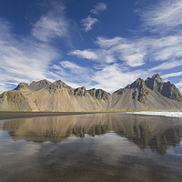 Buy canvas prints of Vestrahorn Mountain in Iceland by Arterra 