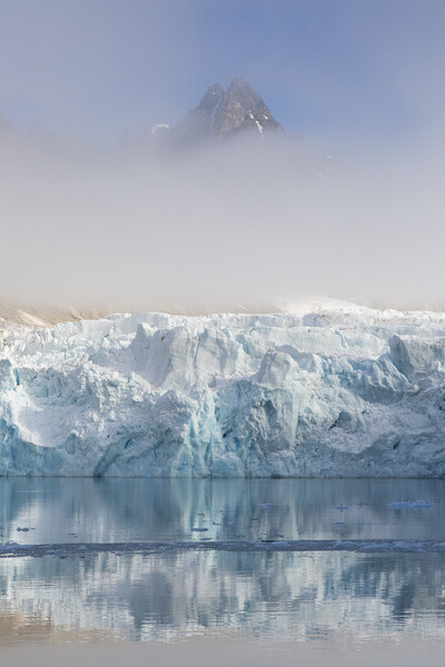 Waggonwaybreen Glacier in Albert I Land, Svalbard Picture Board by Arterra 